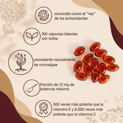 Astaxantina Natural 12mg — Lo Que Tu Riñón Necesita y Nadie Te Había Dicho